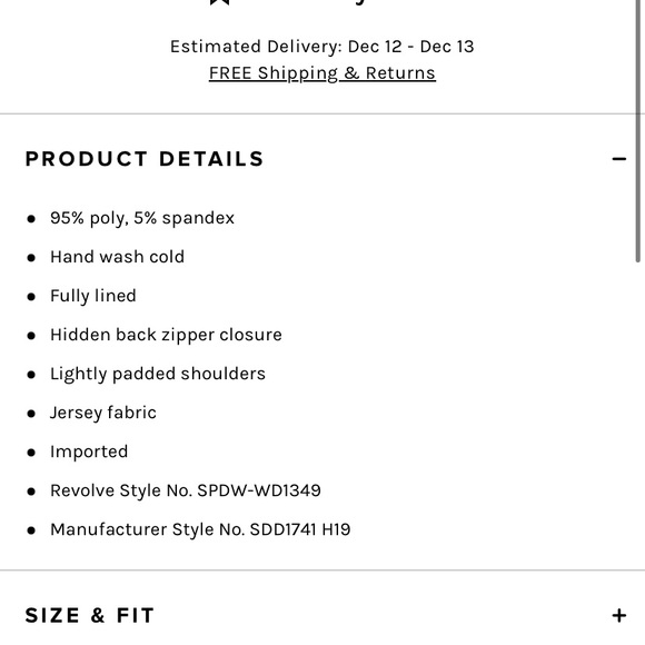 Superdown Martyna Deep V Dress - Picture 5 of 5